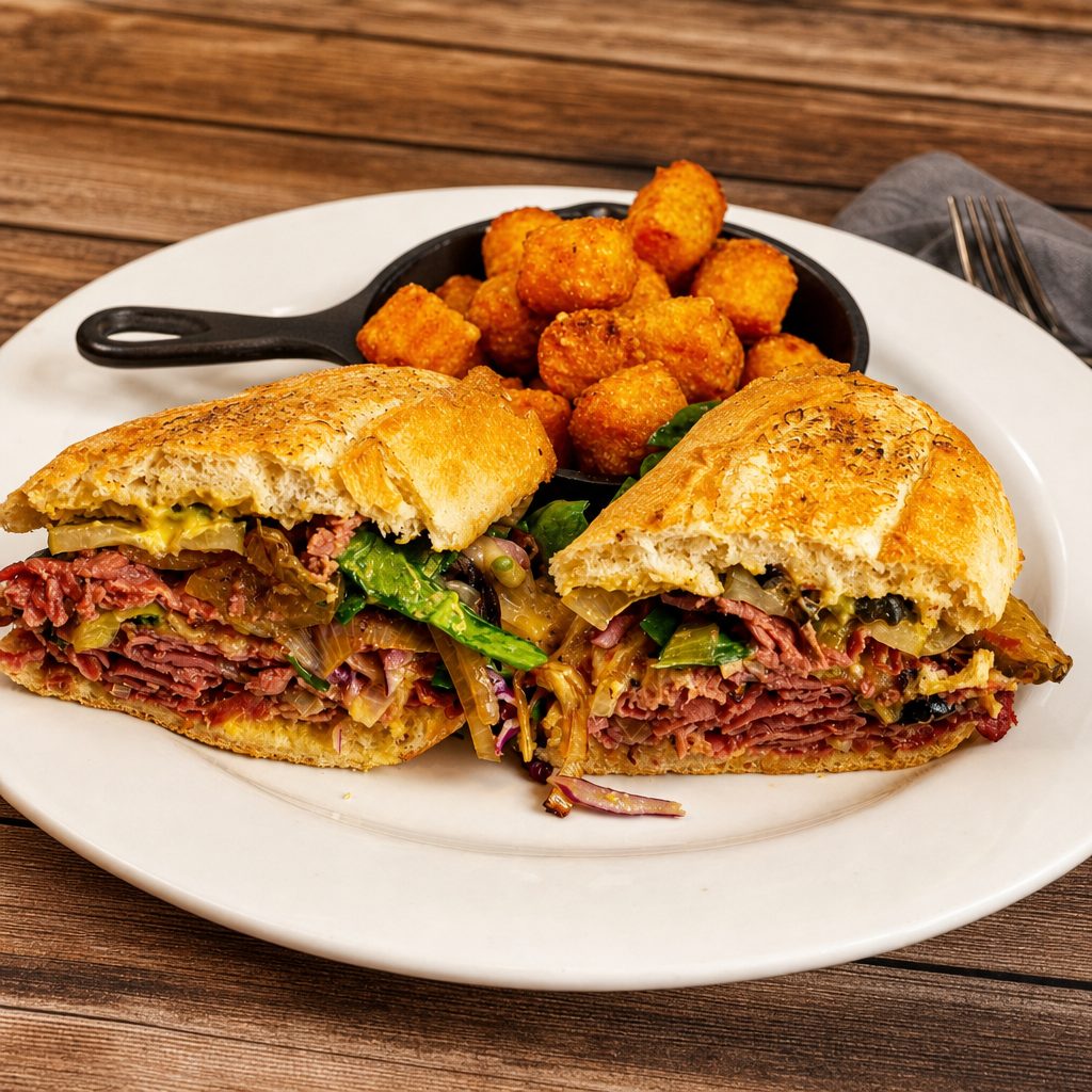Pastrami Sandwich.