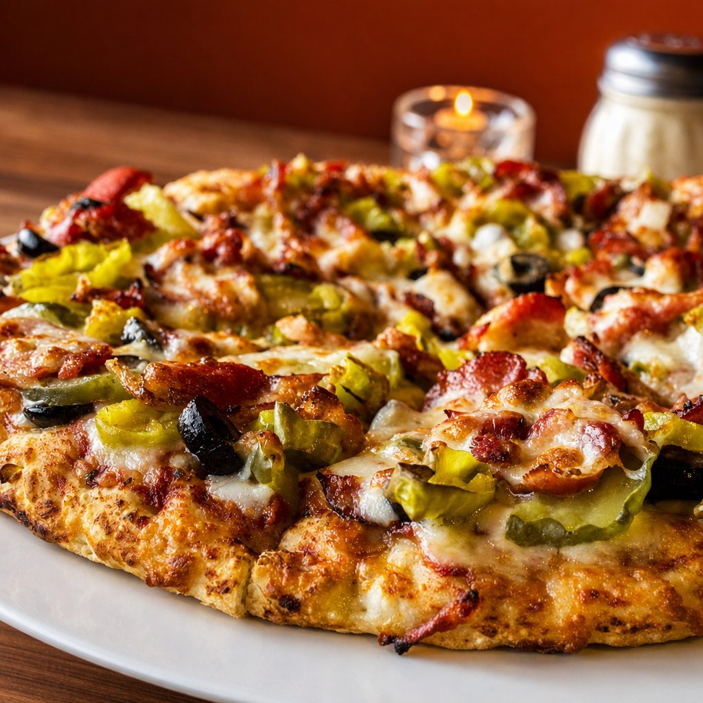 Pastrami Slice Pizza.